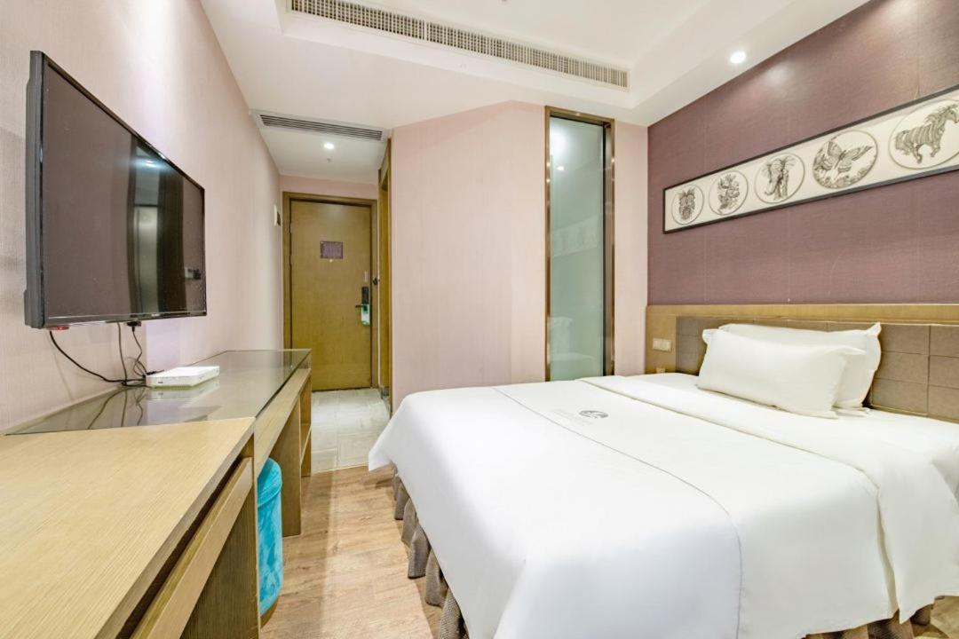 Lnsail Hotel Shenzhen Luohu Port Railway Station ภายนอก รูปภาพ